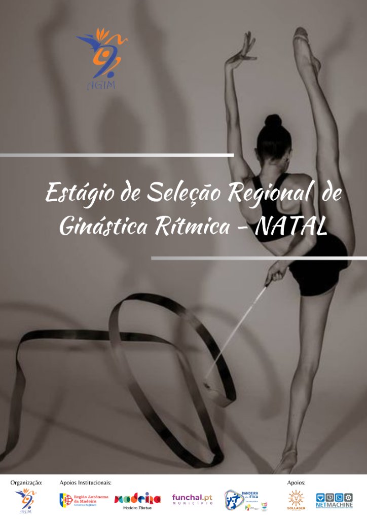 Estágio de Natal de Seleção Regional de Ginástica Rítmica